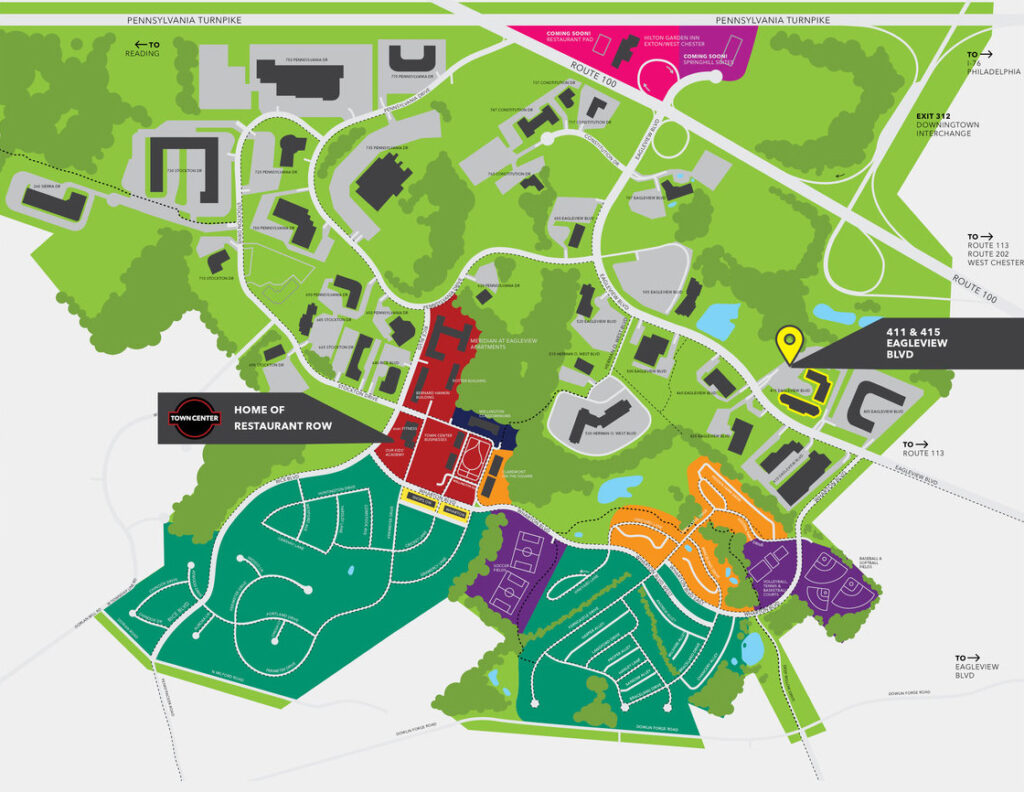 Eagleview Map Over View